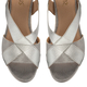 Lotus Penelope Wedge Sandals (Size 3) - Silver