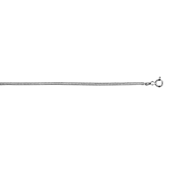 Vicenza Collection Sterling Silver Chain (Size 20), Silver wt 4.68 Gms.