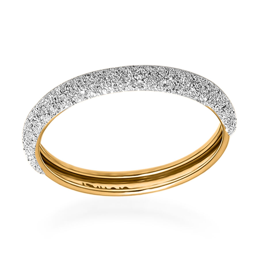Maestro Collection - 9K Yellow Gold Sand Blast textured Ring