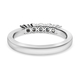 RHAPSODY 950 Platinum IGI Certified Natural Diamond (VS/E-F) 5 Stone Ring 0.47 Ct.