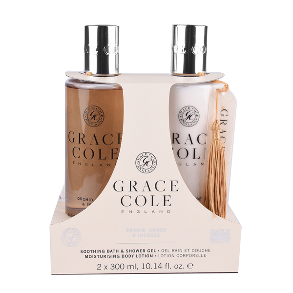 Grace Cole: Orchid Amber & Incense Duo Set - (2 X 300ml)