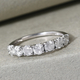 9K White Gold SGL Certified Diamond (I2-I3/G-H) Ring 1.00 Ct.