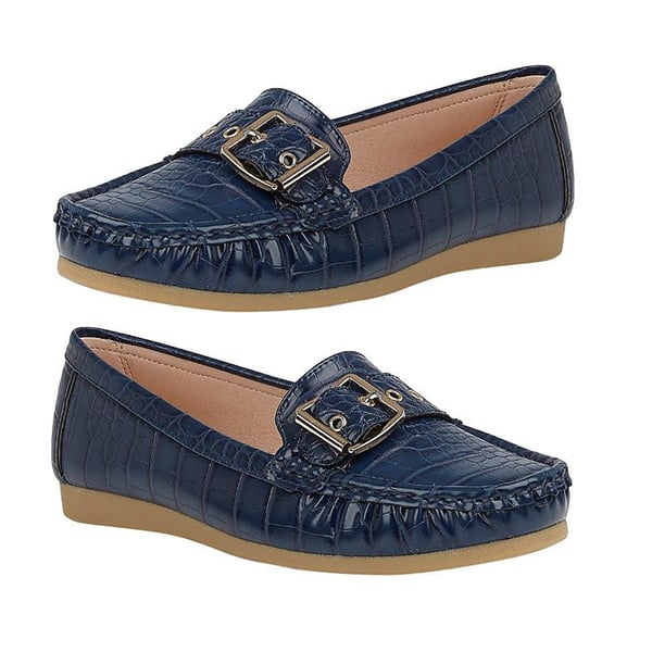 Lotus Cory Slip-On Loafers (Size 3) - Navy