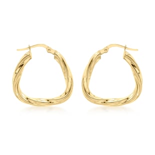 9K Yellow Gold  Earring,  Gold Wt. 1.4 Gms