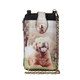 lifestyle Color Beige Dog pattern size/Profile cell phone bag wall (exterior) Semi-PU Lining (interior)