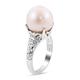 Royal Bali Collection- South Sea Pearl Ring in Sterling Silver