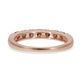 9K Rose Gold SGL Certified Natural Champagne Diamond (I3) Ring 1.04 Ct.