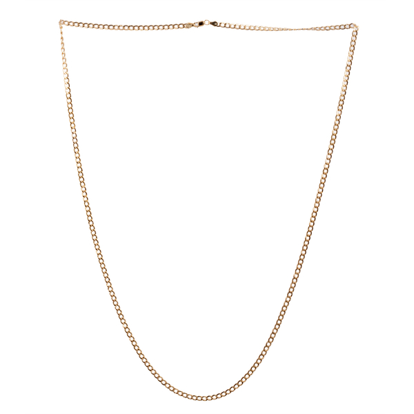 Curb Chain in 14K Yellow Gold 6.98 Grams 30 Inch