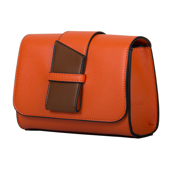 Bulaggi Collection Goldie Hippouch in Orange