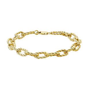 9K Yellow Gold  Bracelet,  Gold Wt. 4.5 Gms