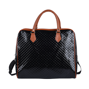 Travel Bag with Shoulder Strap - Black