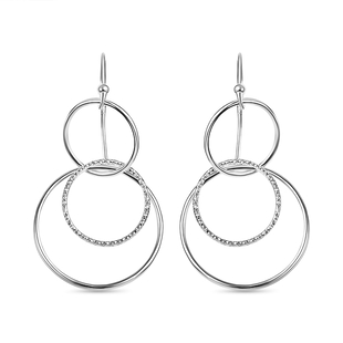 Vegas Close Out - Sterling Silver Dangling Earrings (With Hook)