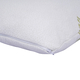 SERENITY Night Memory Foam Pillow with Double Jacquard Bamboo Cover - White