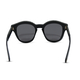GIVENCHY Womens Square Black Sunglasses with Mirror Lenses Pearl Studded Top