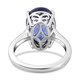 Find of the Month - RHAPSODY 950 Platinum AAAA Tanzanite Solitaire Ring 7.50 Ct, Platinum Wt. 6.06 Gms