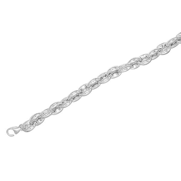 JCK VEGAS SHOW Sterling Silver Marine Bracelet (Size 7.5), Silver wt 18.43 Gms.