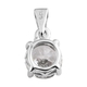 Lustro Stella Platinum Overlay Sterling Silver Pendant Made with Finest CZ 1.820 Ct.