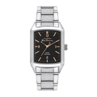 BEN SHERMAN Grey Dial Watch with Stainless Steel Strap
