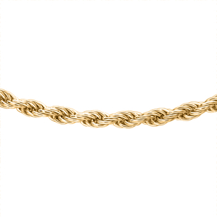 9K Yellow Gold  Chain,  Gold Wt. 3.8 Gms