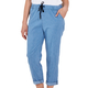 Nova of London Cotton Drawstring Trousers in Light Denim Size up to 18