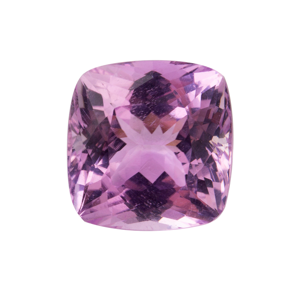 Kunzite (Cushion 16x15.5 Faceted 3A) 18.230 Cts