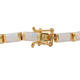 Collectors Edition- Ethiopian Welo Opal Bracelet (Size - 7.5) in Gold Overlay CTW 8.00 Carats