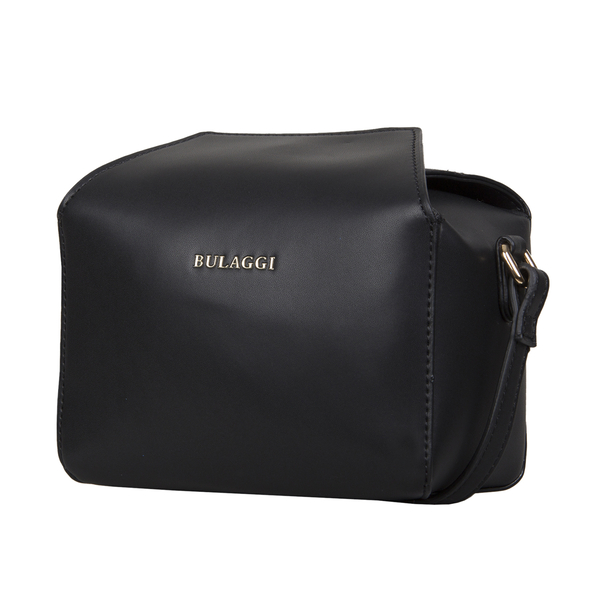 Bulaggi Collection - Bonbon Cute Crossbody Bag with Adjustable Strap (Size 17x12x9cm) - Black