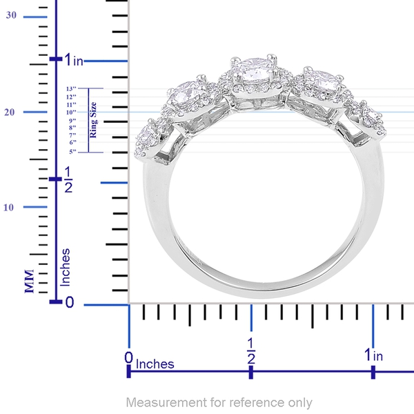 ILIANA 18K White Gold IGI Certified Diamond (Rnd) (SI/G-H) Ring 1.000 Ct.