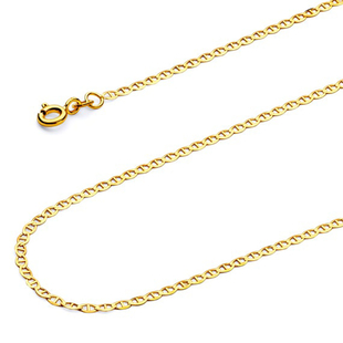 NY Close Out- 14K Yellow Gold Mariner Necklace (Size 20)