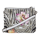 Bulaggi Collection - Zebraflower Crossbody Bag with Zipper Closure (Size 21x17x4 Cm) - Multi