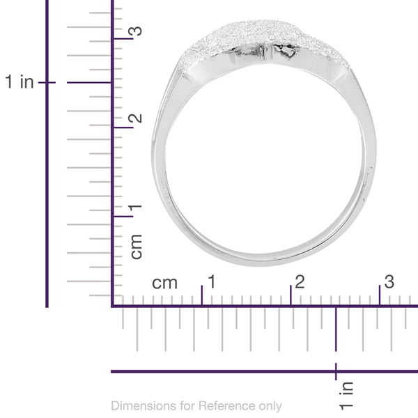 Designer Inspired Sterling Silver Ring, Silver wt 7.10 Gms.