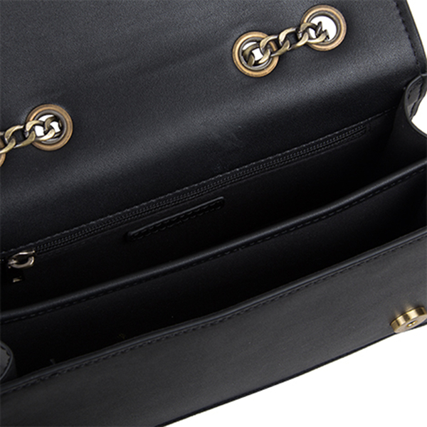 Bulaggi Collection - Tivoli Crossbody Bag with Magnetic Clasp Closure  - Black