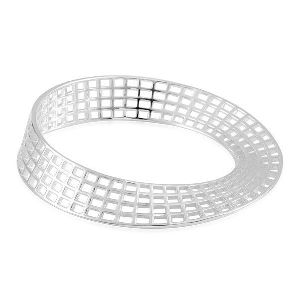 RACHEL GALLEY Sterling Silver Bangle (Size 8), Silver wt 31.00 Gms.