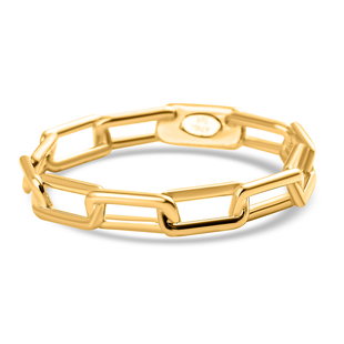 Maestro Collection- 9K Yellow Gold Paperclip Ring