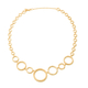 RACHEL GALLEY Allegro Collection - Yellow Gold Overlay Sterling Silver Necklace (Size 20), Silver Wt. 41.41 Gms
