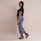 TAMSY Collection Bohemian Pattern Trousers - Blue and Multi
