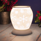 Lesser & Pavey Snowflakes Electric Aroma Lamp (Size 16x13 Cm)