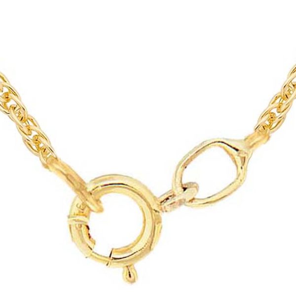 Hatton Garden Close Out Deal- 9K Yellow Gold Prince of Wales Chain (Size 20) With Spring Ring Clasp.