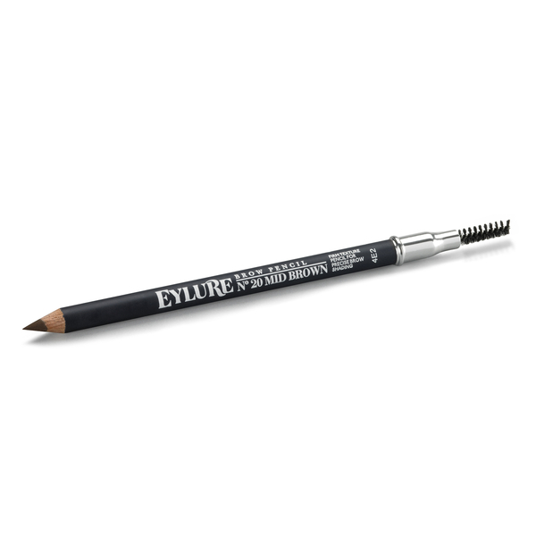 Eyelure Brow Kit -Firm Brow Pencil Mid Brown and Eye Brow Palette Mid Brown