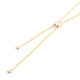 9K Yellow Gold Adjustable Spiga-Lariat Necklace (Size - 30), Gold Wt. 5.60 Gms
