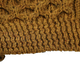 ARAN 100% Pure New Wool Irish Sweater (Size XS) - Mustard