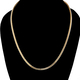 Close Out Deal - 9K Yellow Gold Franco Necklace (Size - 22) with Lobster Clasp, Gold Wt. 15.75 Gms