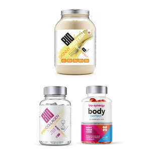 BIO SYNERGY: Slimming & Beauty Set (Incl. Skinny Protein, Body Perfect, Collagen Vitamin)