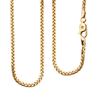 Italian Made Close Out Deal- 14K Yellow Gold Franco Necklace (Size - 20) With Lobster Clasp, Gold Wt