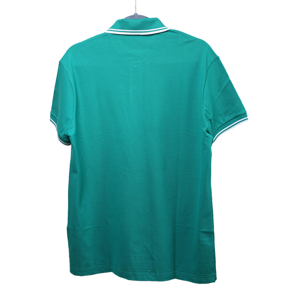 Fred Perry Twin Tipped Polo T-Shirt (Size L -Chest 44) - Green