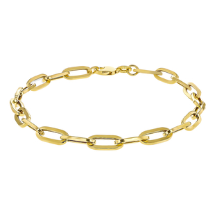 9K Yellow Gold  Bracelet,  Gold Wt. 3.7 Gms