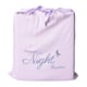 Serenity Night 4 Piece Set 100% Bamboo Sheet Set Including 1 Flat Sheet 1 Fitted Sheet and 2 Pillowcases in Lavender