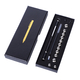 Personalised Engravable Decompression Magnetic Metal Ball Pen in a Gift Box - Black