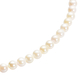 Japanese Akoya Pearl Beads Necklace (Size - 20) in Rhodium Overlay Sterling Silver