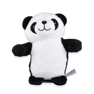 Funny Talking Panda Plush Toy (Size 15X6 Cm) - White & Black